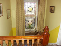 The staircase with feature window